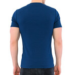 Numeral Logo Crew Neck // Indigo (S)