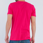 Graphic Tee // Money Talks // Pomegranate (S)