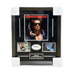 Arnold Schwarzenegger // Autographed Cut + Framed