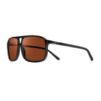 Revo // Men's Desert Navigator Sunglasses // Desert Black + Drive Vintage // New