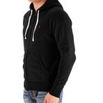 Hoodie // Black (L)