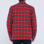 Men's Jacket // Plaid Red (S)