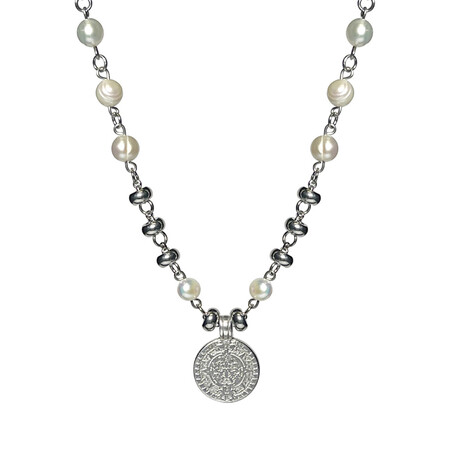 Pearl Coin Necklace