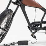 GlareWheel Electric Bike Fat Tire 750W Cruiser