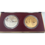 1988 P America In Space 2-Coin Set