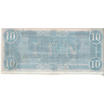 1862 $100 CSA "LOAN" bond + 1864 $ 10 CSA note Excellent condition