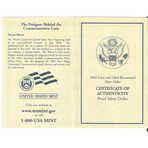 2004 P Bicentennial Lewis and Clark Silver Dollar Proof Deep Cameo