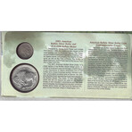 2001 American Buffalo Silver Dollar First Day of Issue Commemorative coin set