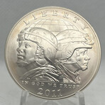 2011 S US Army Silver Dollar Commemorative