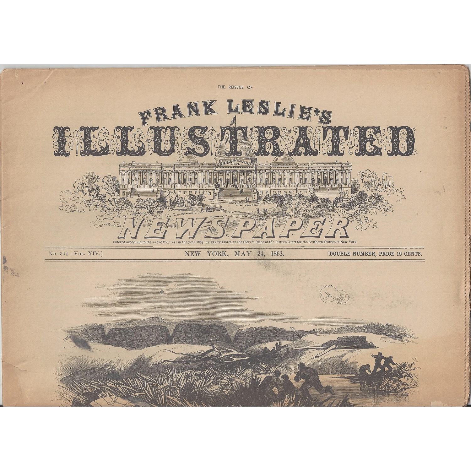 Frank Leslie's Illustrated popular Newspaper 1862