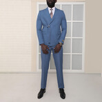 Logan 2-Piece Slim Fit Suit // Blue (Euro: 46)