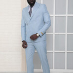 Logan 2-Piece Slim Fit Suit // Light Blue (Euro: 50)