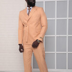 2-Piece Slim Fit Suit // Cantaloupe (Euro: 58)