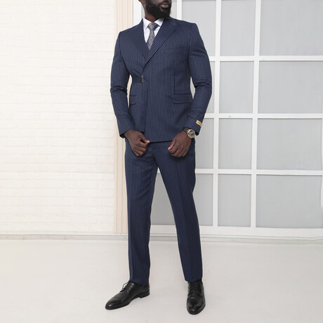 Logan 2-Piece Slim Fit Suit // Navy (Euro: 44)