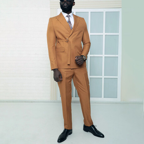 Logan 2-Piece Slim Fit Suit // Camel (Euro: 44)