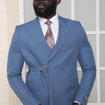 Logan 2-Piece Slim Fit Suit // Blue (Euro: 46)