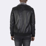 Leather Flight Jacket // Black (S)
