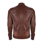 Racer Jacket // Brown (S)