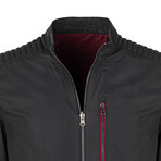Leather Racer Jacket // Black // Style 2 (S)