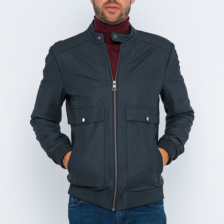 Bomber Jacket // Blue Navy Matte (S)