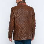 Quilted Jacket // Brown (S)