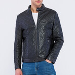 Racer Quilted Jacket // Black (S)