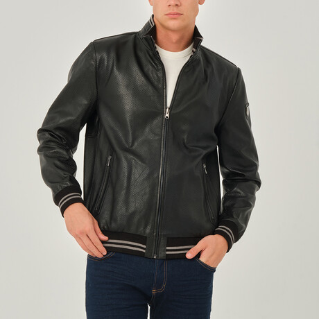Varsity Jacket // Black (S)