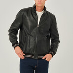 Varsity Jacket // Black (S)