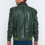 Bomber Jacket // Green Olive (S)