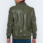 Bomber Jacket // Olive Green (S)