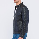 Racer Quilted Jacket // Black (S)