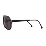 Mens SAFARI65-WR9 Aviator Sunglasses // Brown Havana + Grey Polarized