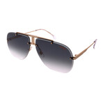 Mens 1052/S-LOJ Aviator Sunglasses // Gold + Green Gradient