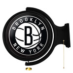 Brooklyn Nets // Rotating Lighted Wall Sign (Style: Original)