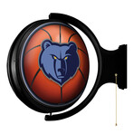 Memphis Grizzlies // Rotating Lighted Wall Sign (Style: Original)