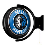 Dallas Mavericks // Rotating Lighted Wall Sign (Style: Original)