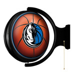 Dallas Mavericks // Rotating Lighted Wall Sign (Style: Original)