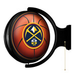 Denver Nuggets // Rotating Lighted Wall Sign (Style: Original)