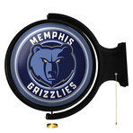 Memphis Grizzlies // Rotating Lighted Wall Sign (Style: Original)