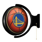 Golden State Warriors // Rotating Lighted Wall Sign (Style: Original)