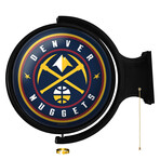 Denver Nuggets // Rotating Lighted Wall Sign (Style: Original)