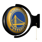 Golden State Warriors // Rotating Lighted Wall Sign (Style: Original)