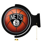 Brooklyn Nets // Rotating Lighted Wall Sign (Style: Original)