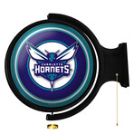 Charlotte Hornets // Rotating Lighted Wall Sign (Style: Original)