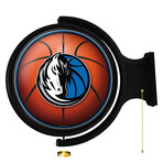 Dallas Mavericks // Rotating Lighted Wall Sign (Style: Original)