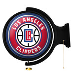 Los Angeles Clippers // Rotating Lighted Wall Sign (Style: Original)