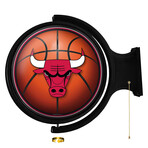 Chicago Bulls // Rotating Lighted Wall Sign (Style: Original)