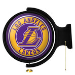 Los Angeles Lakers // Rotating Lighted Wall Sign (Style: Original)