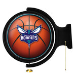 Charlotte Hornets // Rotating Lighted Wall Sign (Style: Original)