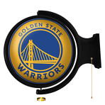 Golden State Warriors // Rotating Lighted Wall Sign (Style: Original)